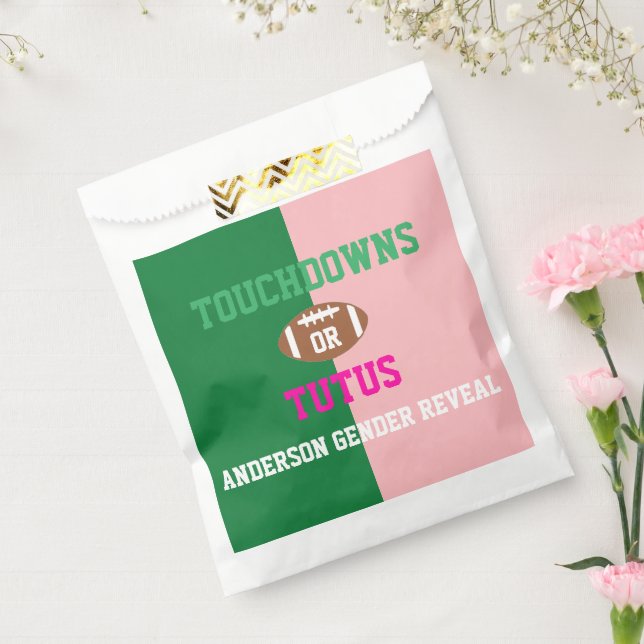 Sacolinha Touchdowns ou Revelação de Gênero de Tutus (Selado)