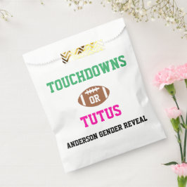 Sacolinha Touchdowns ou Revelação de Gênero de Tutus