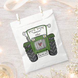 Sacolinha Trator Personalizado País Casado Favor Bag