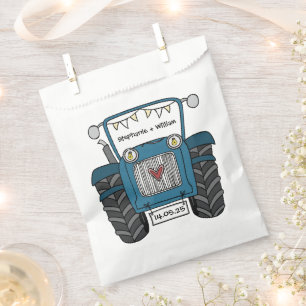 Sacolinha Trator Personalizado País Casado Favor Bag