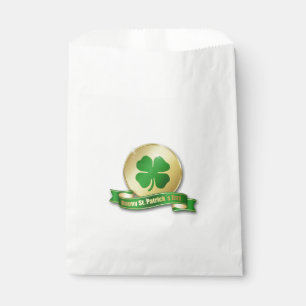 Sacolinha Trevo da moeda do dia de St Patrick