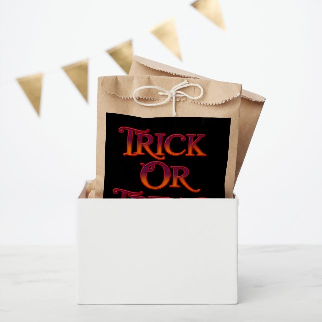 Sacolinha Trick ou Tratar Bolsas de Favor (Festa)