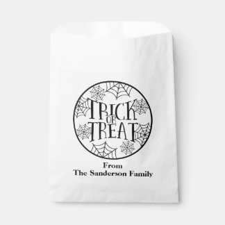 Sacolinha Trick ou Tratar Bolsas de Favoritos de Halloween P