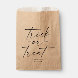 Sacolinha Trick ou Trate a Bag do Favor do Halloween