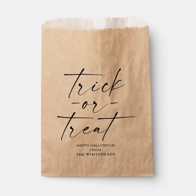 Sacolinha Trick ou Treine o Halloween (Frente)