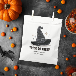 Sacolinha Truque de Halloween ou Tratado - Design de Chapéu