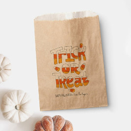 Sacolinha Truque de Halloween ou trate Bolsas doces