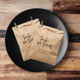 Sacolinha Truque E Tratamento Mínimos Modernos | Feliz Dia d