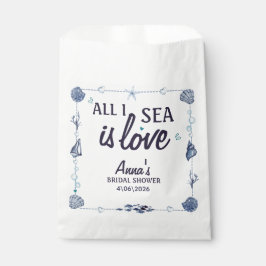 Sacolinha Tudo o que Eu Vejo é Amor Churrasco de Noiva Aquar