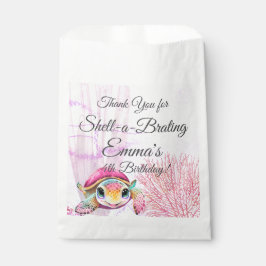 Sacolinha Turtle Birthday, Sob o Mar