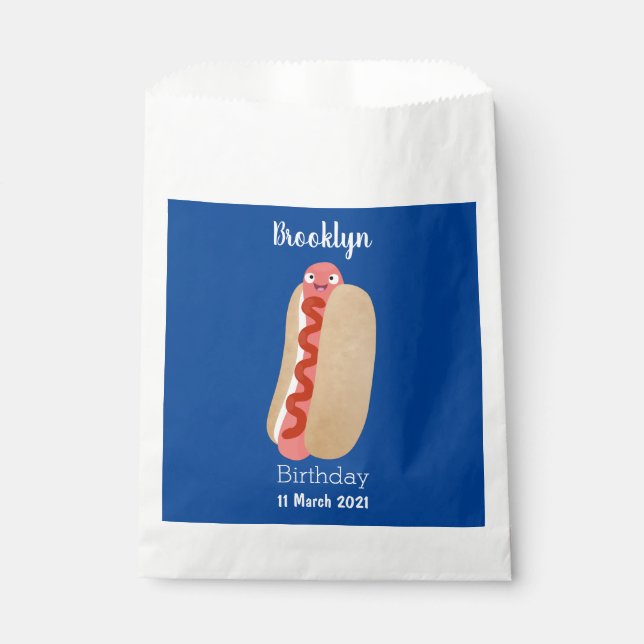 Sacolinha Um desenho animado e engraçado de Weiner (Frente)