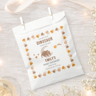 Sacolinha Um Dinossauro Bonito Está A Caminho De Chá de fral