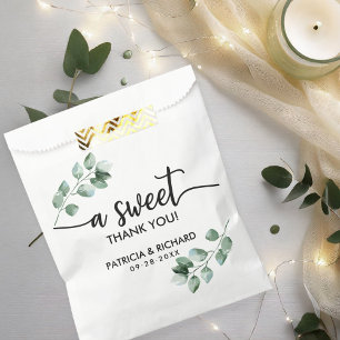 Sacolinha Um Doce Agradecimento Casamento Verde