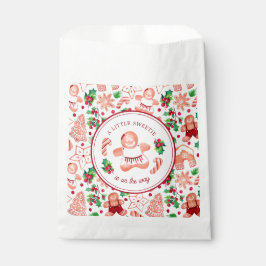 Sacolinha Um Docinho de Chá de fraldas de Natal