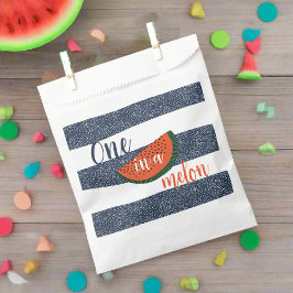 Sacolinha Um em um Melão primeiro aniversario Melancia Strik