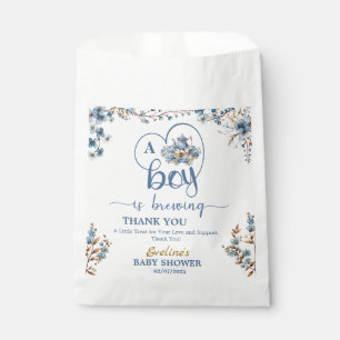 Sacolinha Um menino está criando Chá de fraldas de Tea Boy O
