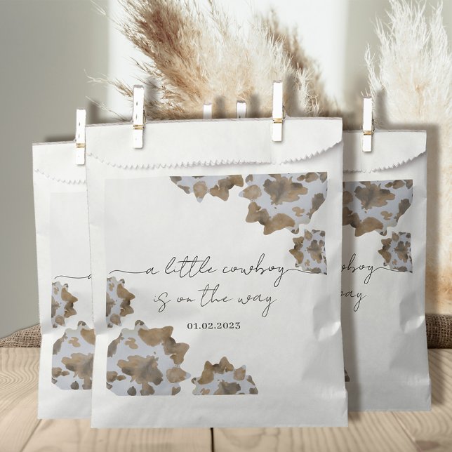 Sacolinha Um Pequeno Cowboy está a caminho (Criador carregado)