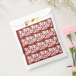 Sacolinha Um tapete vermelho com padrão texturizado é espalh