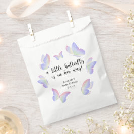 Sacolinha Uma Pequena Borboleta está a caminho do Chá de fra