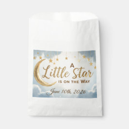 Sacolinha Uma Pequena Estrela Está no Caminho do Chá de fral