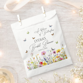 Sacolinha Uma vida de borboletas Chá de panela de flor selva