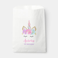 Unicorn Favor Bag Partido Mágico Unicórnio