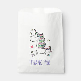 Sacolinha Unicorn Obrigado A Favorecer Bag