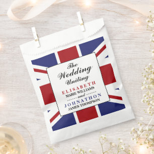 Sacolinha Union Jack Flag British Wedding