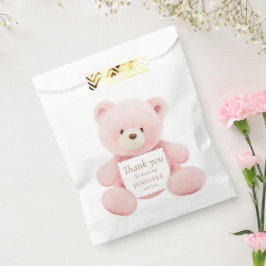 Sacolinha Urso Rosa Rosa Rosa, Obrigado