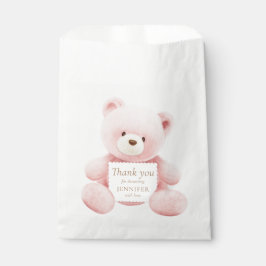 Sacolinha Urso Rosa Rosa Rosa, Obrigado