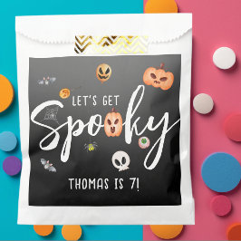 Sacolinha Vamos fica assustado! festa de aniversário de hall