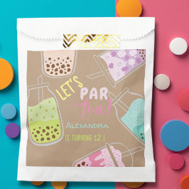 Sacolinha Vamos par tea bobba aniversário