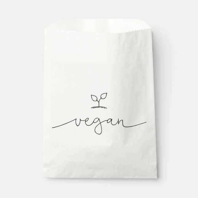 Sacolinha Vegan Minimalística (Frente)