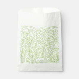 Sacolinha Verde do Jardim Flor