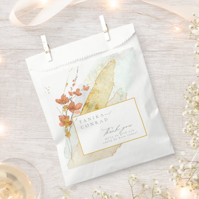 Sacolinha Vestido De Vidro De Vidro De Água Obrigado Dourado (Cortado)