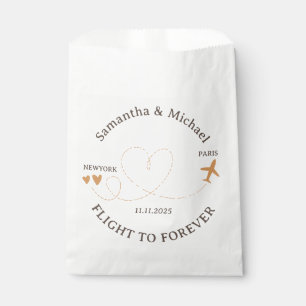 Sacolinha Viagem de avião preparar presente Casamento