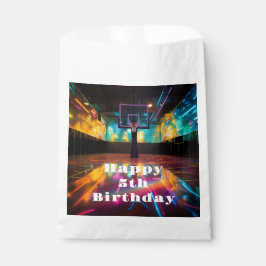 Sacolinha Vibrant Basball Party Favor Bag