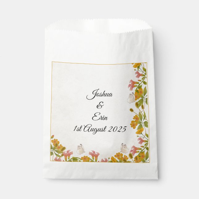 Sacolinha Victorain Meadow yellow bag (Frente)