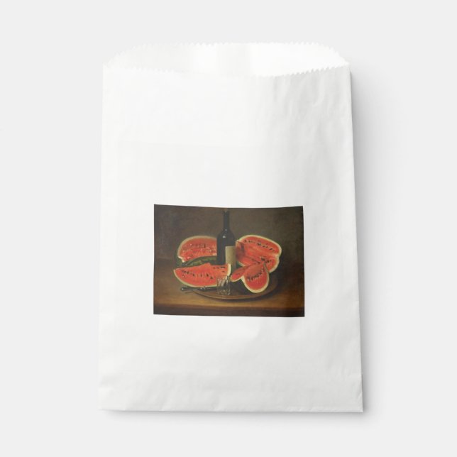 Sacolinha Vida Estática com Melancias (por Constantin Stahi) (Frente)