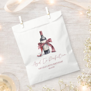 Sacolinha Vinho Tinto Envelhecido à Perfeição Arco Festa de