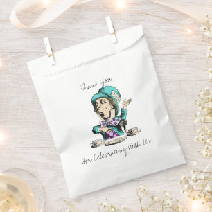 Sacolinha Vintage Alice no País das Maravilhas Favor do Cas