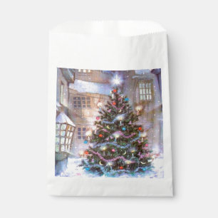 Sacolinha Vintage da Árvore de Natal