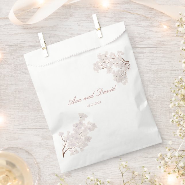 Sacolinha Vintage Elegant Pearl Romance Wedding (Cortado)