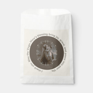 Sacolinha Vintage Madonna e Child com Silver Frame