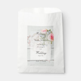 Sacolinha Vintage primavera floresce romântico casamento edi