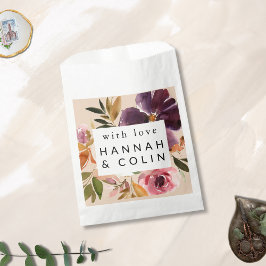 Sacolinha Violet Meadows Moderna Queda Floral