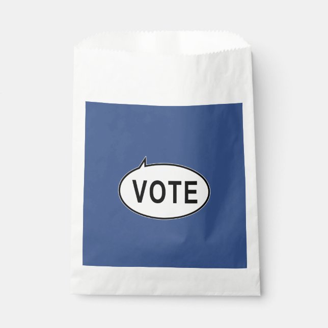 Sacolinha VOTO - Azul (Frente)