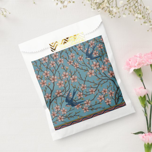 Sacolinha Walter Crane Almond Blossom & Swallow (Selado)