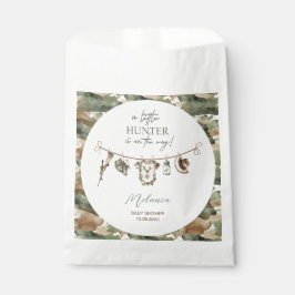 Sacolinha    Watercolor Little Hunter  baby shower