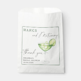 Sacolinha Watercolor Margarita Obrigado Chá de panela